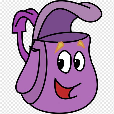 Backpack, Backpack! Drawing YouTube, backpack, purple, smiley ...