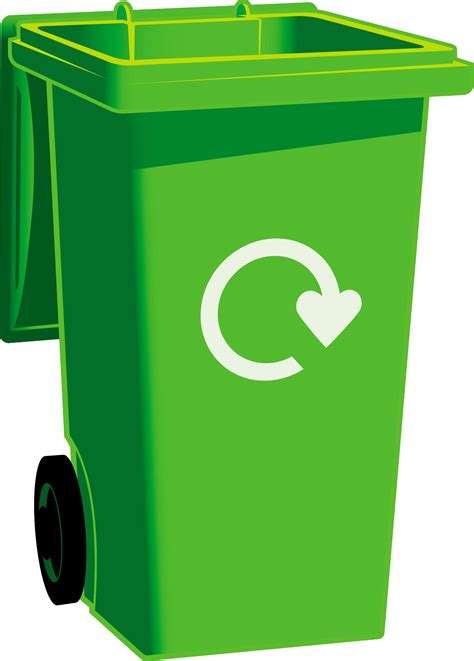 Download Bin Recycling Baskets Paper Green Rubbish Recycle HQ PNG Image | FreePNGImg