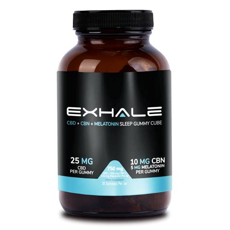 CBD + CBN Sleep Gummies - Exhale Wellness