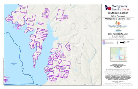 Lake Conroe Subdivisions | Map, Amenities & Homes for Sale | Houston ...