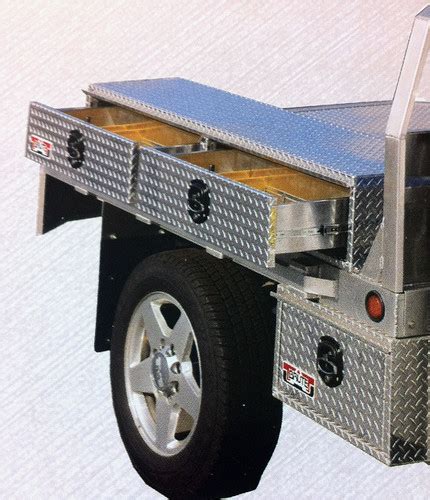 Brute Heavy Duty Flatbed Top Sider Tool Box With Drawers - WorkTrucksUSA