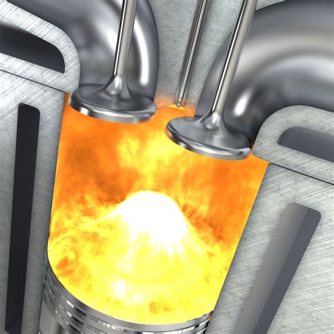 3D diesel engine cylinder animation - TurboSquid 1261755