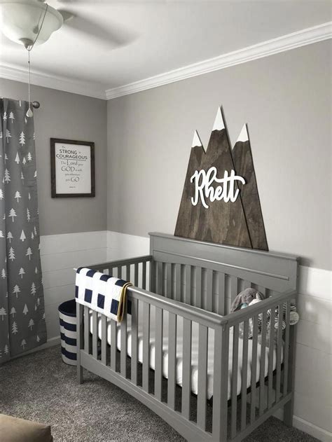 Mountain themed nursery for baby boys #nursery #nurserydecor #nurseryideas #nurs... | 1000 in ...