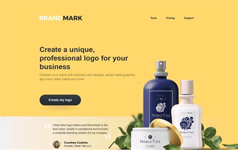 Brandmark Website is a Web Design Inspiration