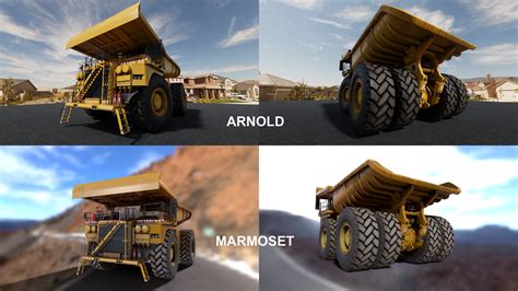 ArtStation - Mining Haul Truck | Game Assets