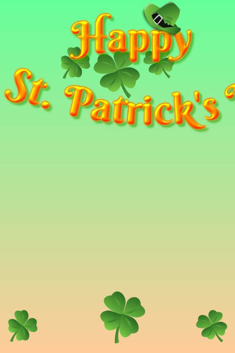 Happy St. Patrick's Day Template | PosterMyWall