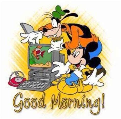 Mickey And Goofy Good Morning Pictures, Photos, and Images for Facebook ...