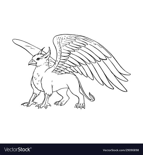 Gryphon Drawing