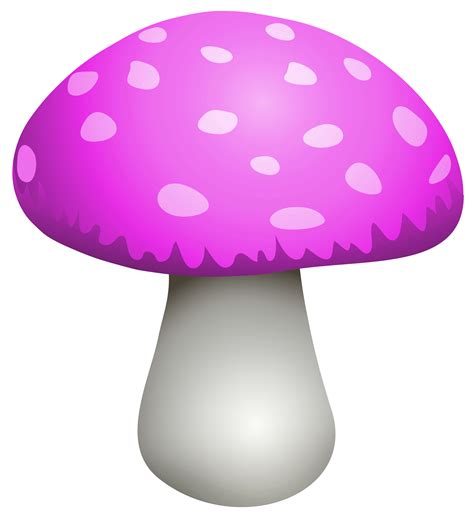 Pink Mushroom PNG Clipart - Best WEB Clipart