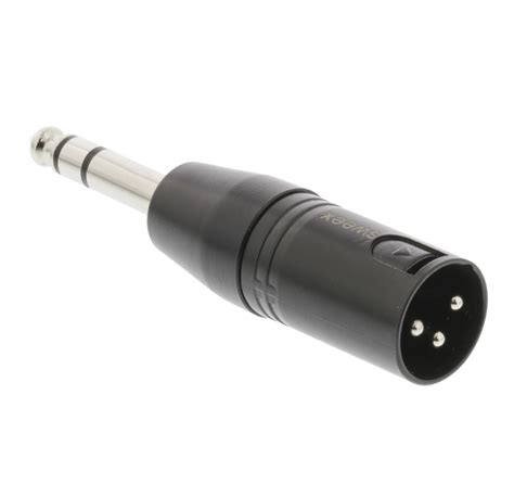 6.35mm 1/4 Male Jack Plug to 3 Pin XLR Female Socket Amp Mic Adapter Mono Stereo | eBay