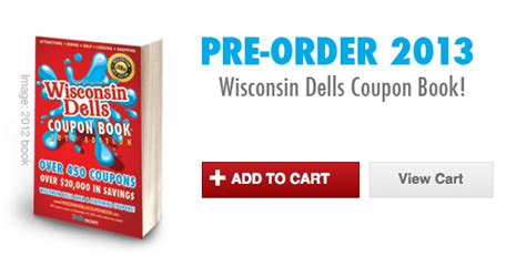 2013 Wisconsin Dells Coupon Book Pre-order Available! | Dells.com Blog