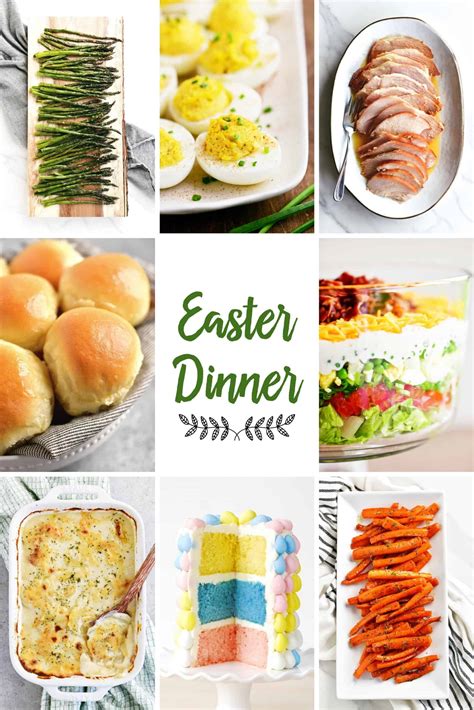 Easter Dinner Ideas - The Gunny Sack