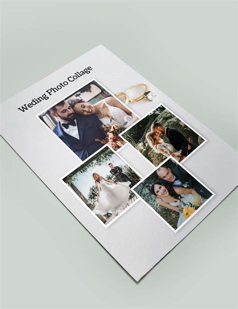 Free Wedding Photo Collage Template - Download in Word, PSD | Template.net