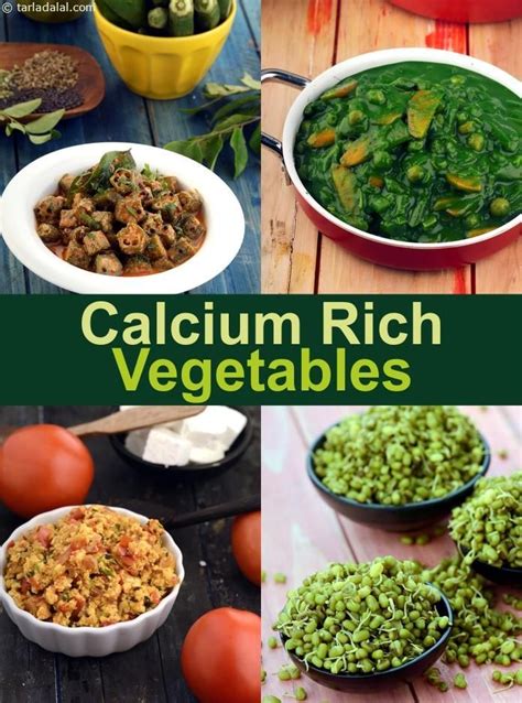 Calcium Rich Vegetables, Calcium Indian Subzi Recipes | Indian vegetable recipes, Calcium rich ...