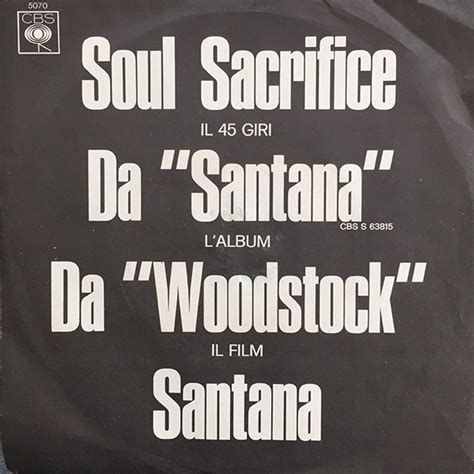 Santana – Soul Sacrifice (1970, Vinyl) - Discogs