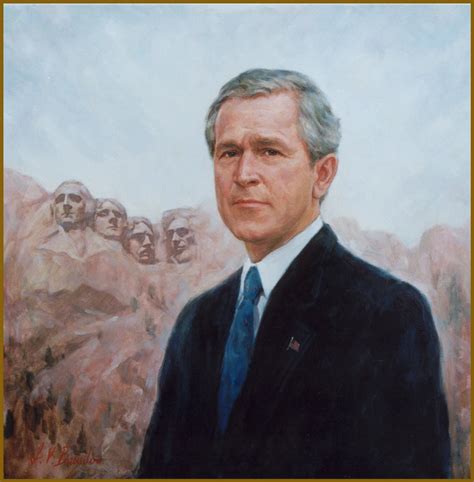 Official Portrait of George W. Bush | by Igor Babailov