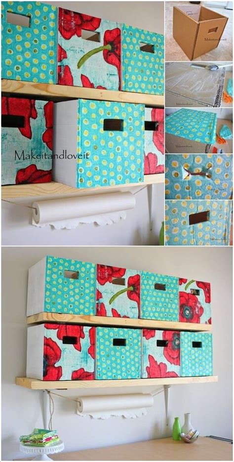 15 Awesome DIY Storage Bins for You to Make