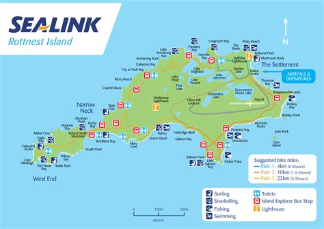 Rottnest Island Accommodation Map - Alaska Map