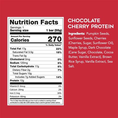 Chocolate Cherry Protein Bar (9 Bars) – 88 Acres