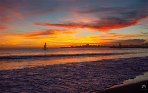 Photography - 20180519 Sunset at Santa Cruz Breakwater Lighthouse ...