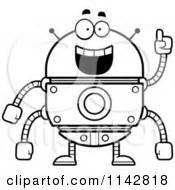 Royalty-Free (RF) Smart Robot Clipart, Illustrations, Vector Graphics #1