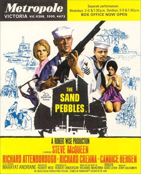 The Sand Pebbles: Extra Large Movie Poster Image - Internet Movie Poster Awards Gallery