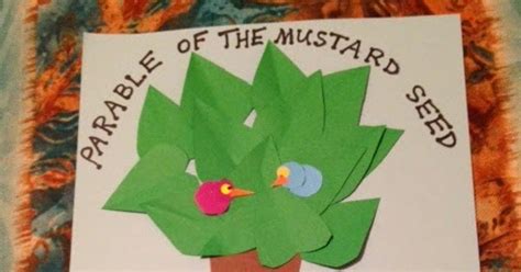 Children's Bible Lessons: Lesson - Parable Of The Mustard Seed