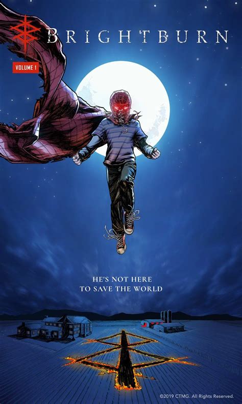 Exclusive art released 'Brightburn' in theaters May 24. | Horror movie ...