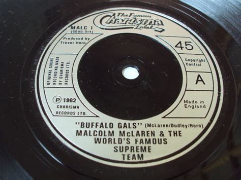 Malcolm Mclaren - Buffalo Gals (7 inch Single) - Top Hat Records