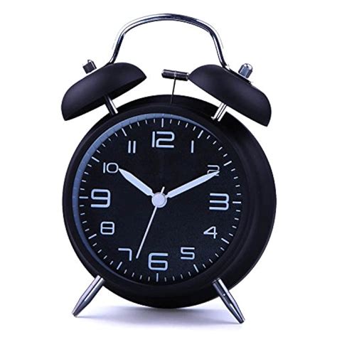 Analog Alarm Clock Vintage Retro Classic Bedroom Bedside Battery ...