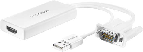 Insignia™ VGA to HDMI Adapter White NS-PCAVH - Best Buy