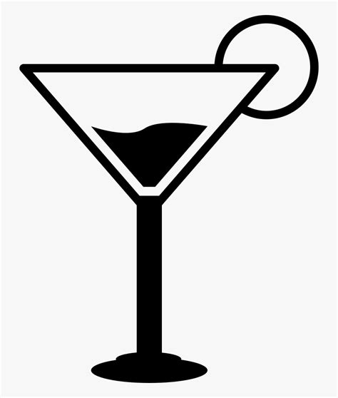 Cocktail Glass Svg Png Icon Free Download - Cocktail Glass Png , Free ...