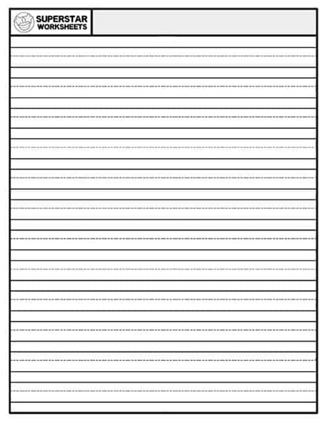 2Nd Grade Blank Writing Paper / Free Printable Handwriting Paper : Print this blank handwriting ...