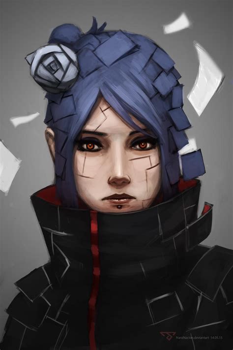 Konan portrait by FranzNacion on DeviantArt