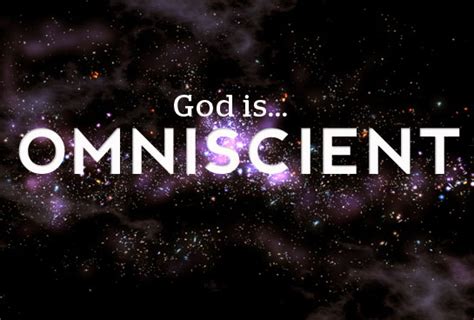 The Attributes of God: Omniscience