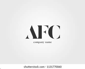 AFC logo Royalty Free Stock SVG Vector