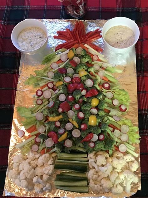 35+ Easy and Festive Christmas Veggie Platter Ideas - Delishably