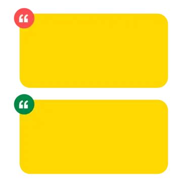 黃色引號框 左角有雙引號 向量, 报价箱, 文本框, 簡單的引號框向量圖案素材免費下載，PNG，EPS和AI素材下載 - Pngtree