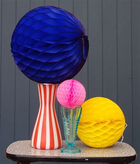 Set Of Three Paper Ball Decorations By Petra boase Ltd ...