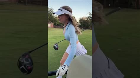 GRACE CHARIS viral running video on tiktok - FOGOLF - FOLLOW GOLF