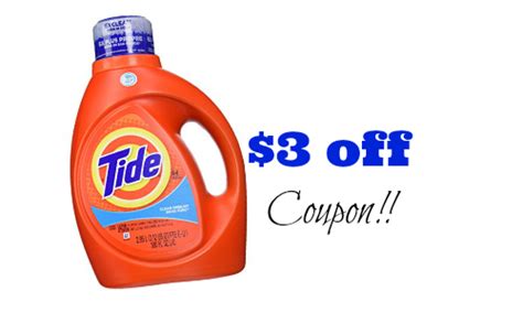 Printable Coupons Tide Laundry Detergent