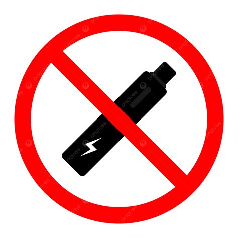 No Vape Sign Vector, No Vaping Sign, No Vaping, No Vaping Icon PNG and Vector with Transparent ...