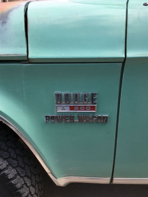 1970 Dodge Power Wagon Original Condition for sale