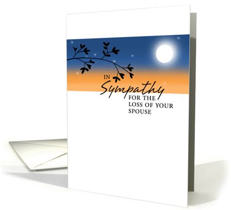 Loss of Spouse - Sympathy card (939552)