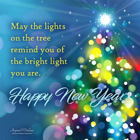 Happy New Year - Lights | Inspired Stillness | Brahma Kumaris