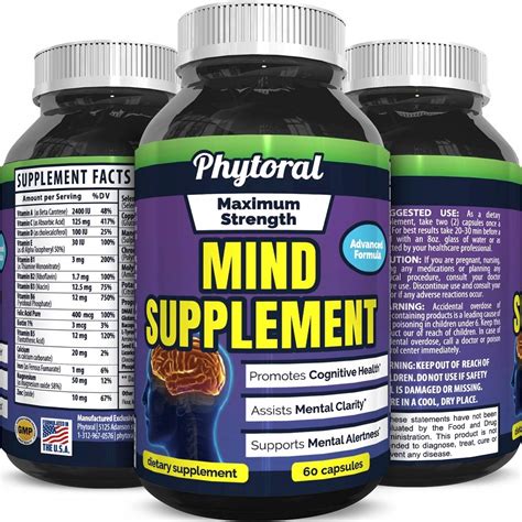 Natures Craft Mind & Memory Matrix Brain Supplement Boost Focus + Concentration - Other Vitamins ...