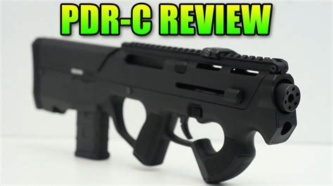 Airsoft Magpul PTS PDR-C Review & Gameplay (PDW-R) - YouTube