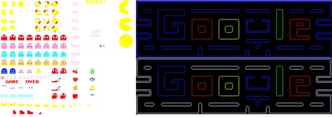 javascript - PacMan on Google homepage, how is it implemented? - Stack Overflow