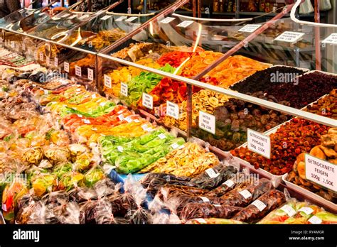 Vienna - Austria, Naschmark, Market - Retail Space, Austria, Food Stock Photo - Alamy