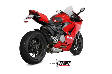 DUCATI PANIGALE V2 Exhaust Mivv Delta Race Stainless steel D.046.LDRX ...